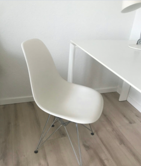 Spisebordsstol, Plast, Eames