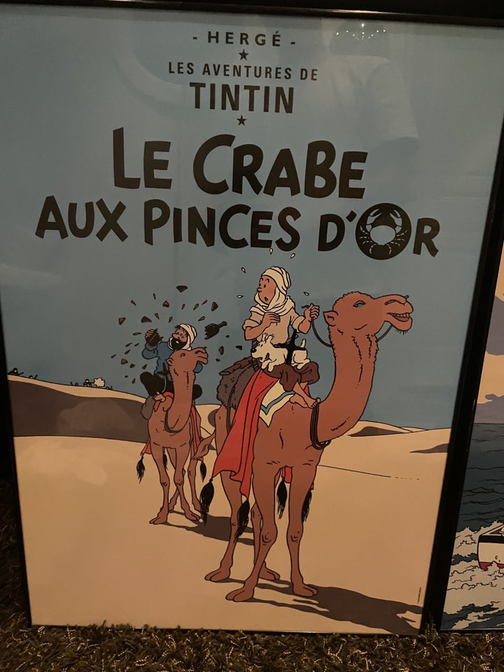 TinTin Maleri, Hergé, b: 57 h: 70