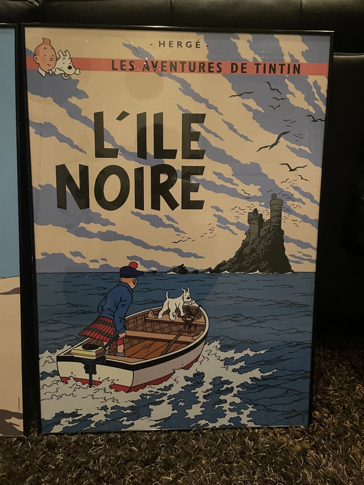 TinTin Maleri, Hergé, b: 57 h: 70