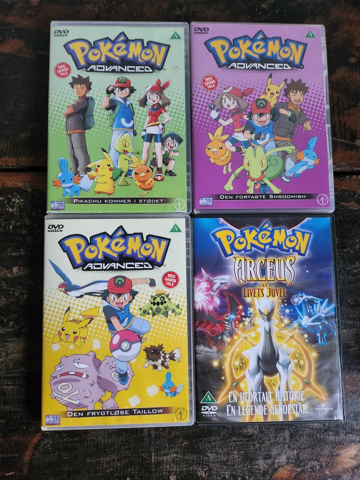 Pokemon film, instruktør ., DVD