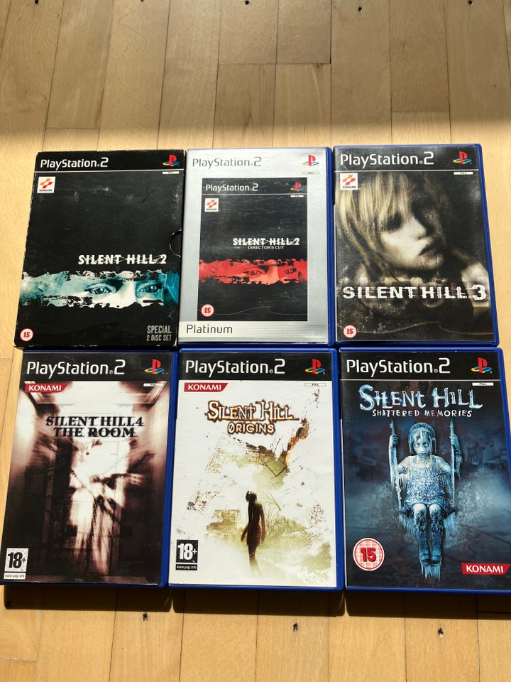 Silent Hill samling PS2 anden