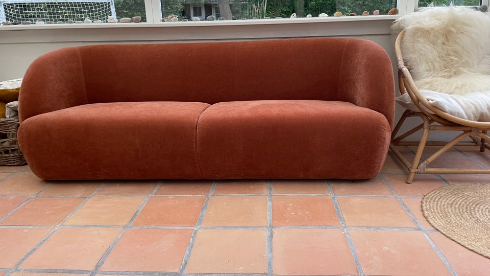 Sofa bomuld 3 pers