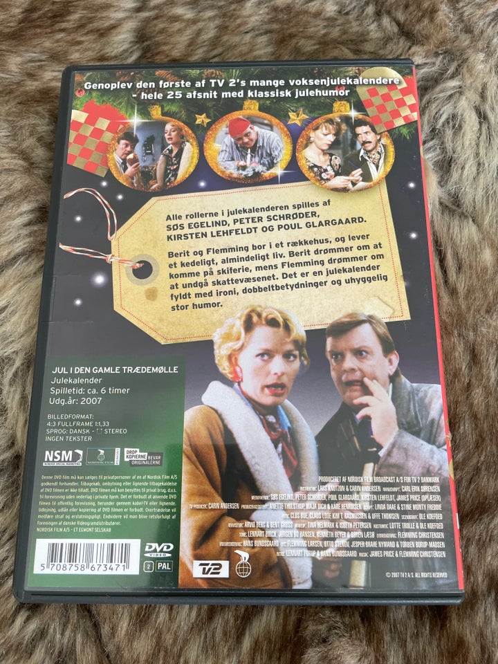 Jul i den gamle trædemølle , DVD,