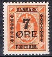 Danmark, ustemplet, variant