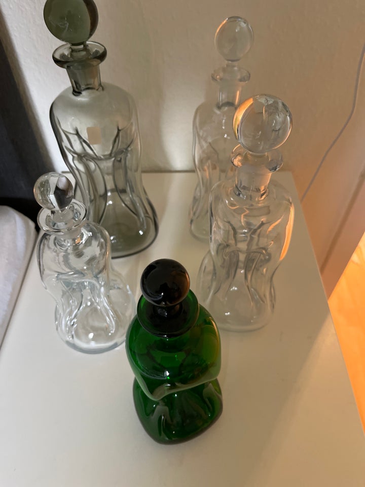 Glas Klukflasker Holmegaard