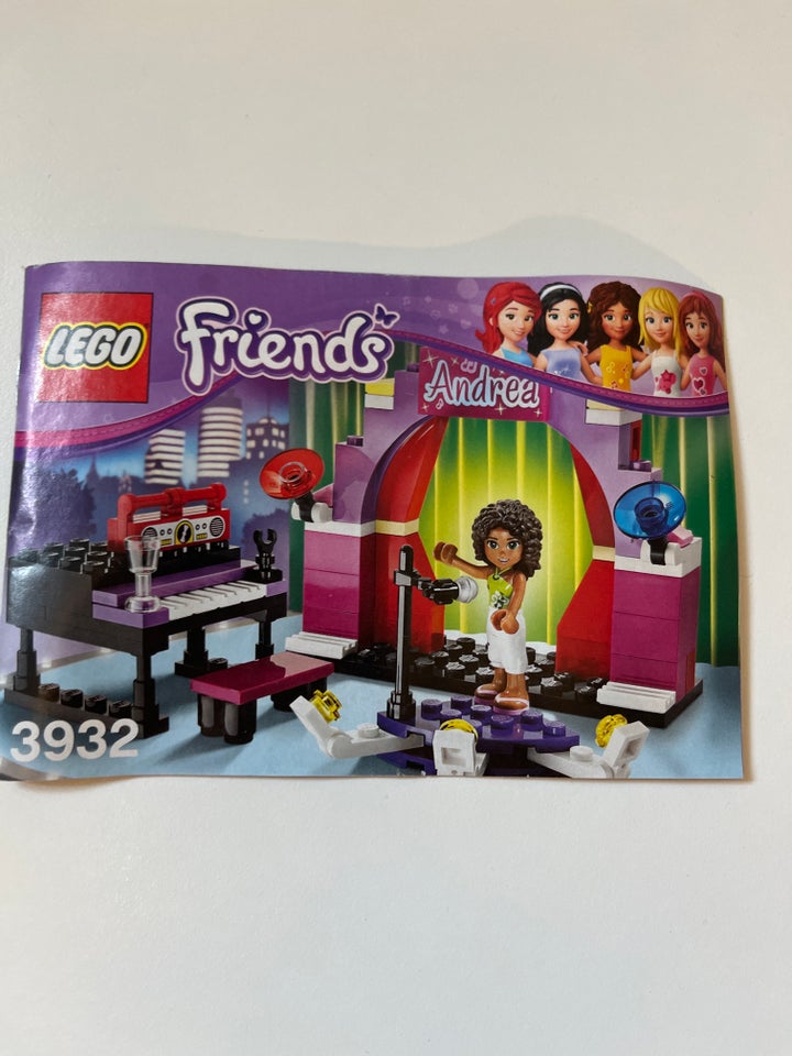 Lego Friends Andreas musik rum