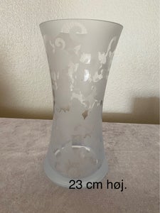 Glas Glad vase Retro