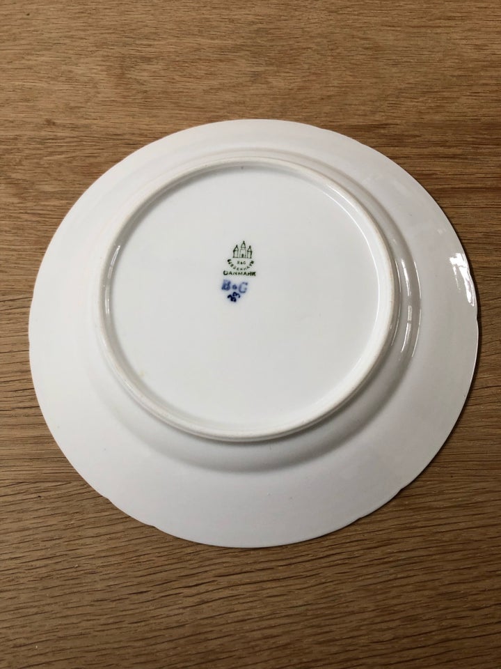 Porcelæn Tallerken