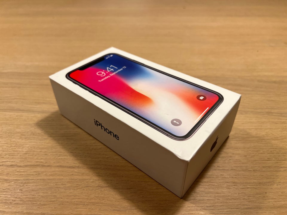 iPhone X 256 GB sort