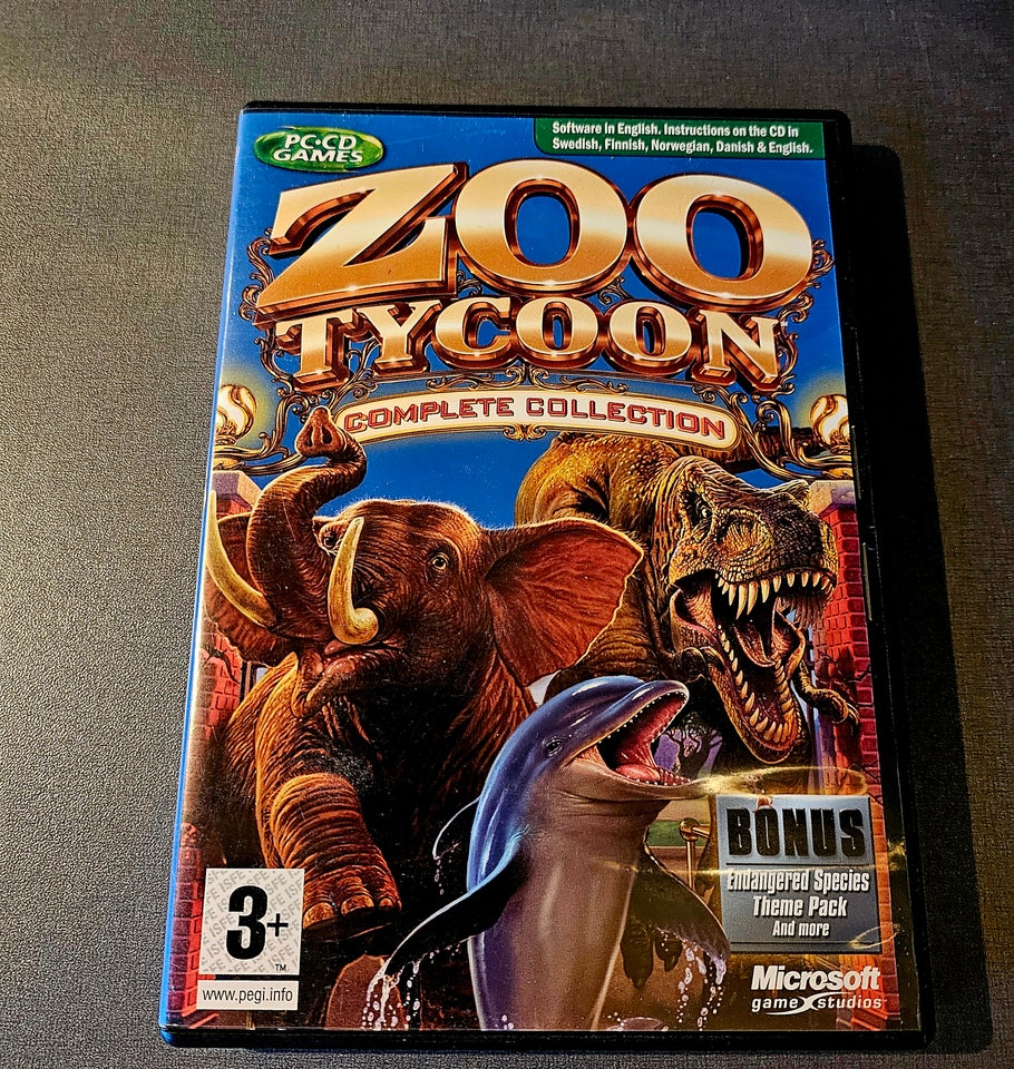 Zoo tycoon complete collection