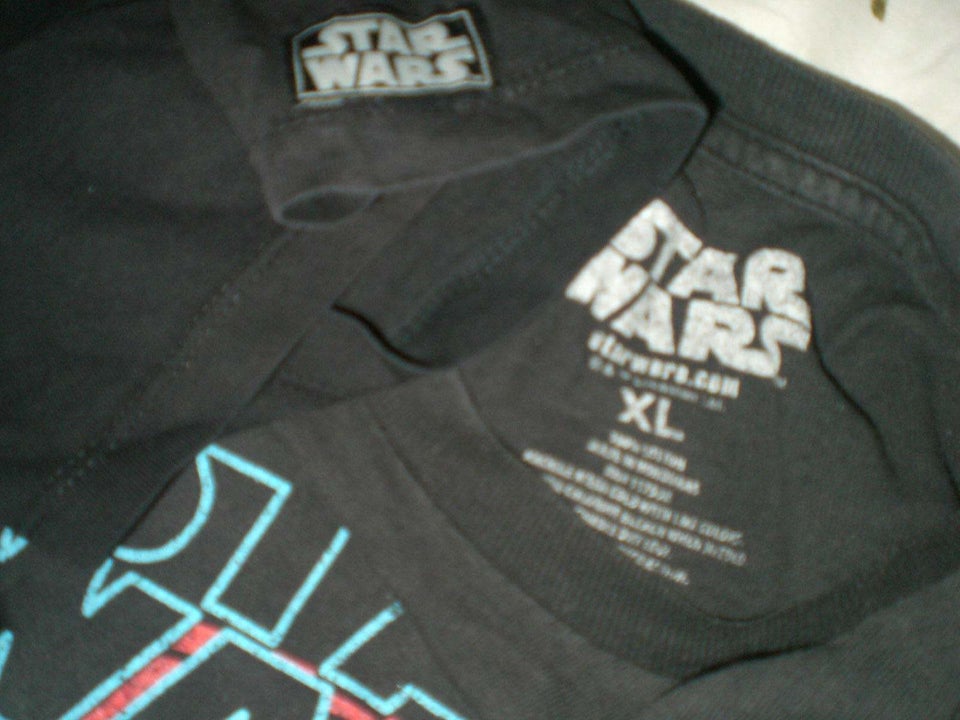 T-shirt star wars  str findes i