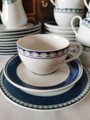 Porcelæn Kaffekop flødekande