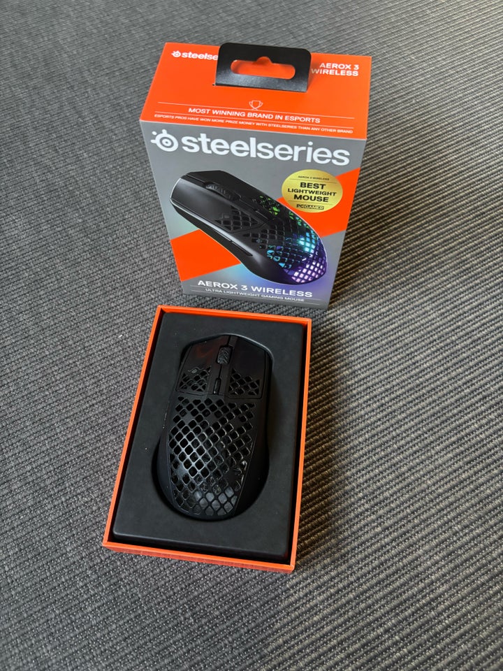 Mus, trådløs, SteelSeries