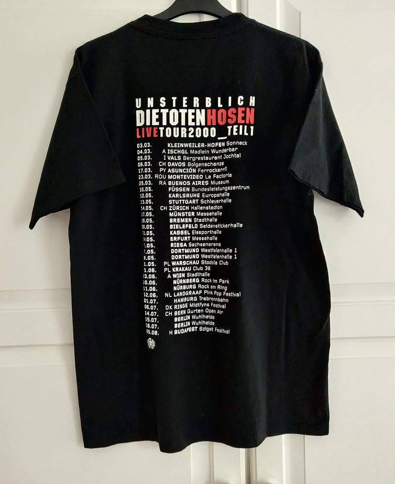 T-shirt, DIE TOTEN HOSE TOUR SHIRT