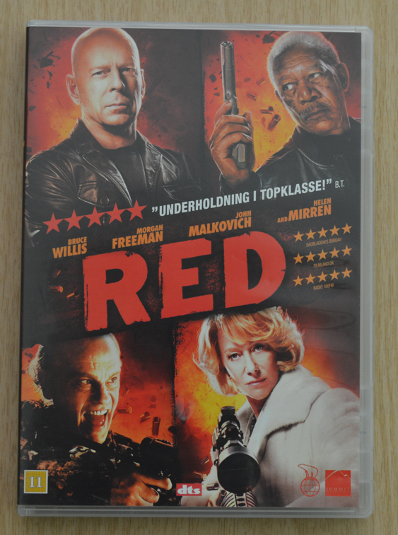 RED DVD action