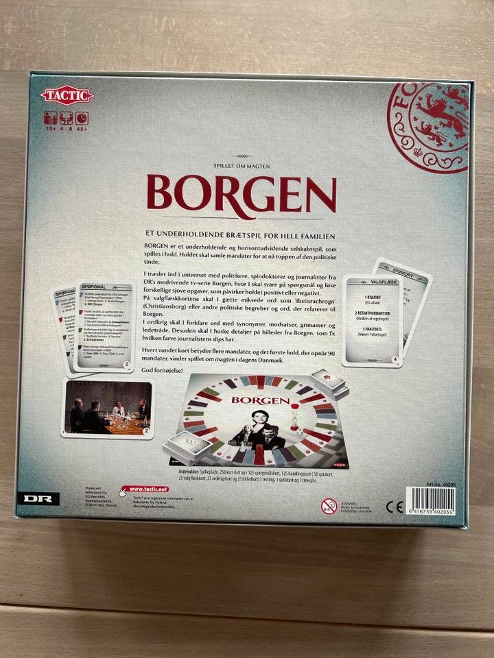 BORGEN, brætspil