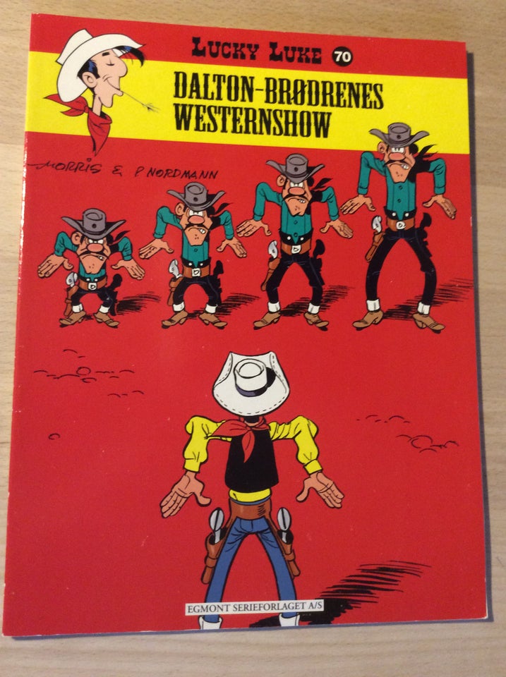 Lucky Luke nr 70 73, Tegneserie