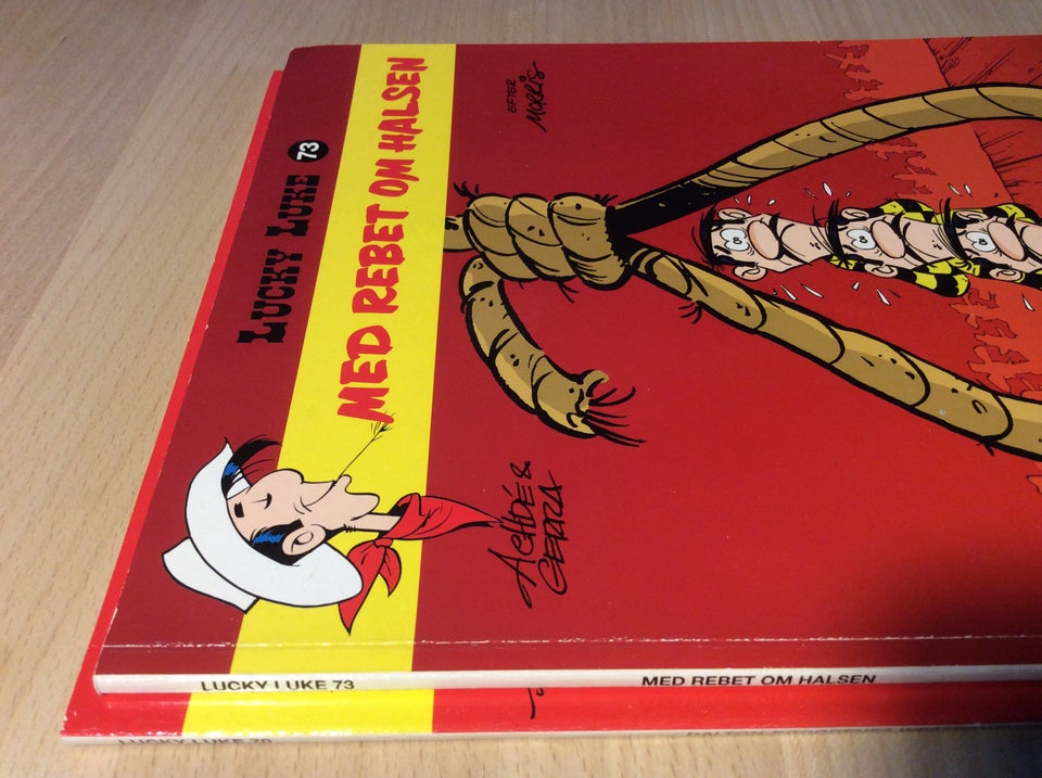 Lucky Luke nr 70 73, Tegneserie