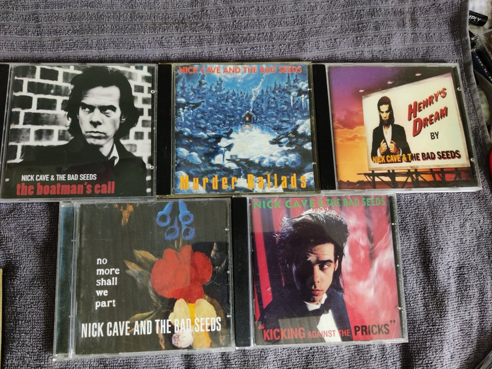 Nick Cave: CD titler, rock