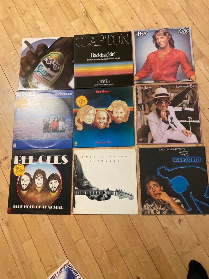 LP, Bee Gees, Eric clapton