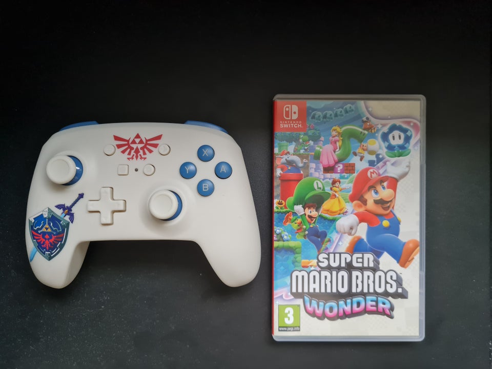 Zelda Controller og Super Mario