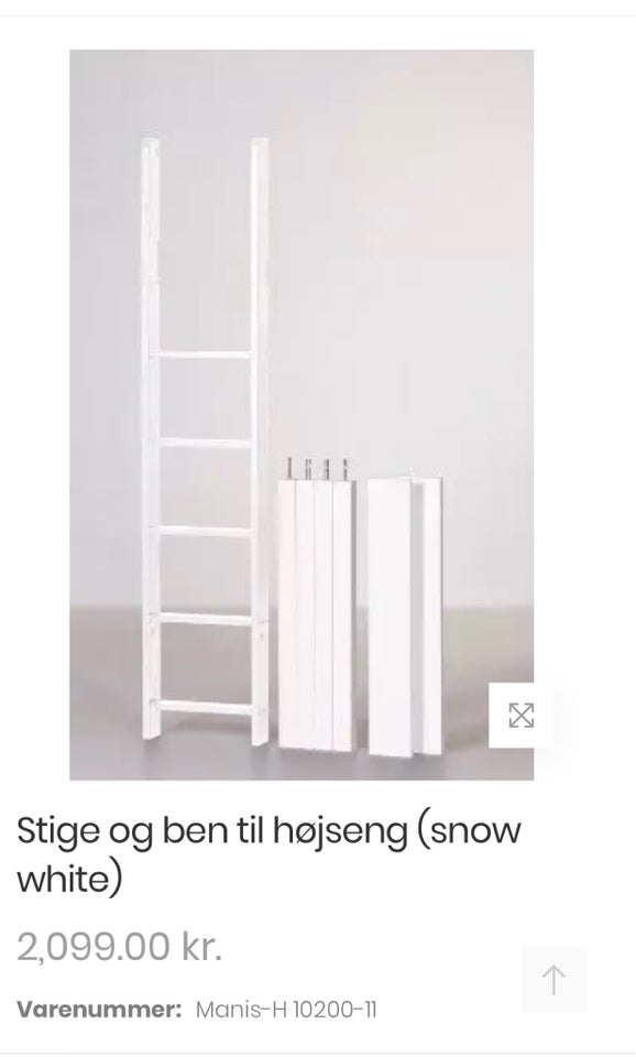 Højseng, Stig og ben til højseng