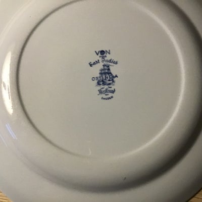 Porcelæn middagstallerken