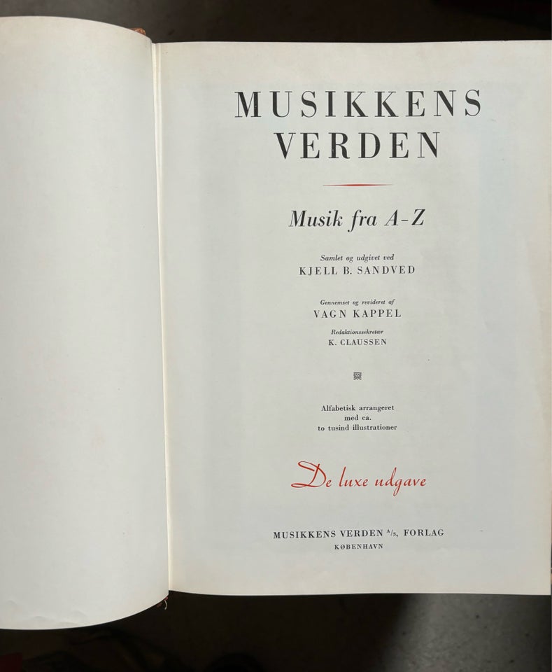 Musikkens verden a-z, Kjeld