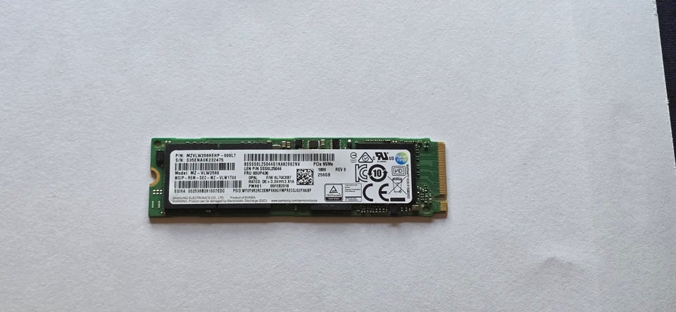 Samsung, 256 GB