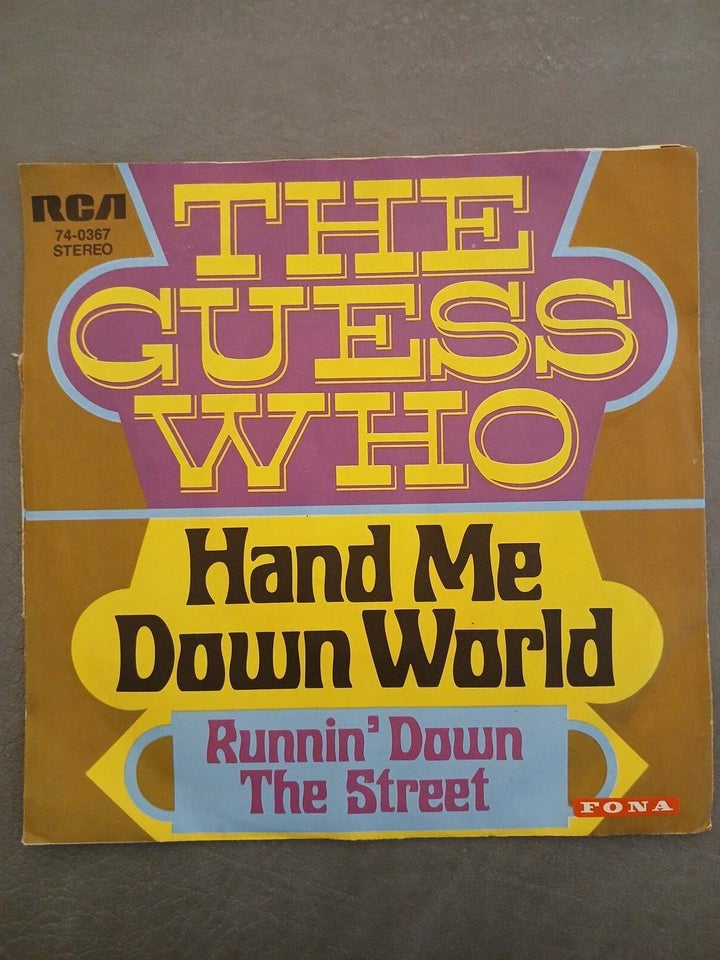 Single, The Guess Who, Hand Me Down