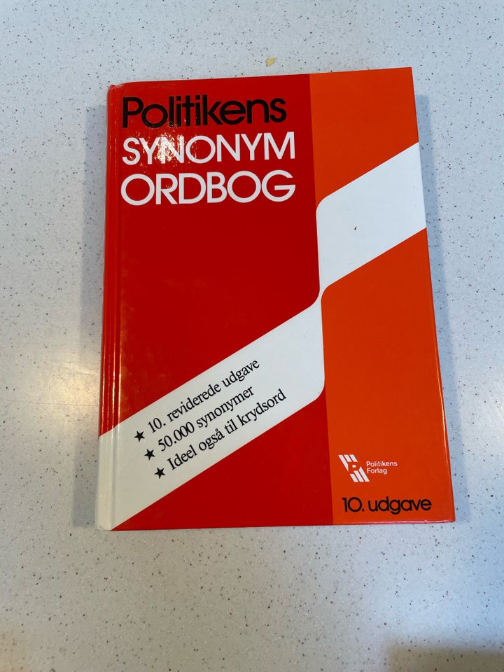 Synonymordbog , Politikens, år