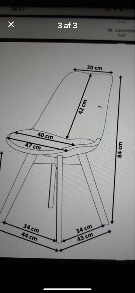 Spisebordsstol, Plast og træ