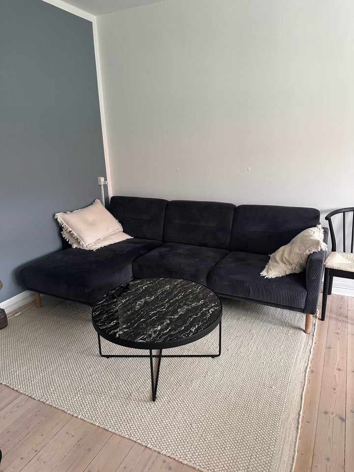 Sofa fløjl 3 pers