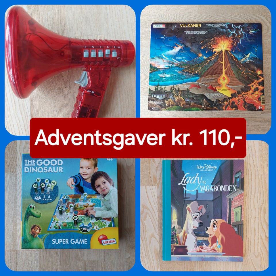 Blandet legetøj, Adventsgaver, .