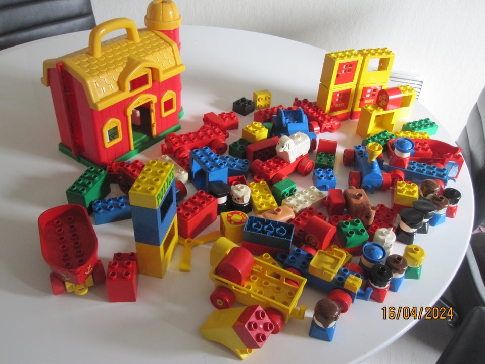 Lego Duplo, samling værdi 1000kr.