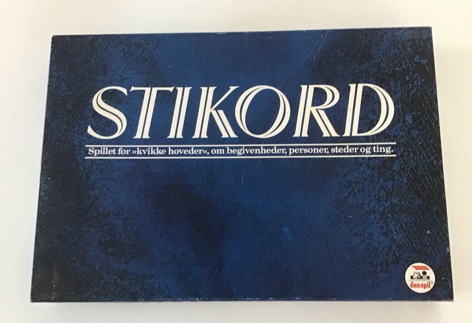 Stikord brætspil