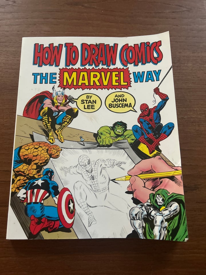 How to draw comics thearvel way,