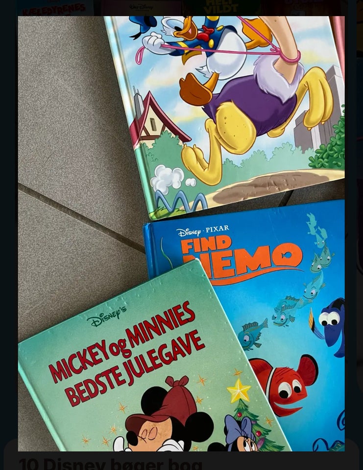 10 Disney bøger, Disney