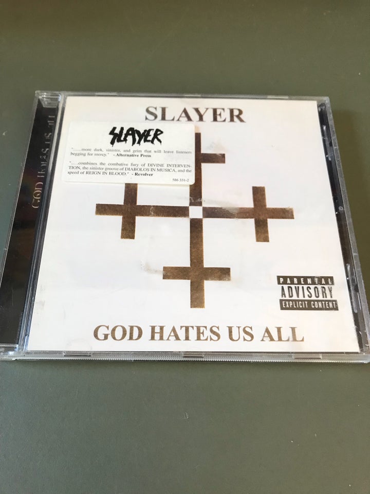 Slayer: God hates us all, metal