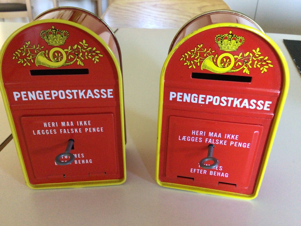 Sparebøsse, Postkasse