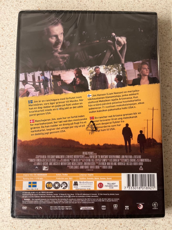 The marksman , DVD, thriller