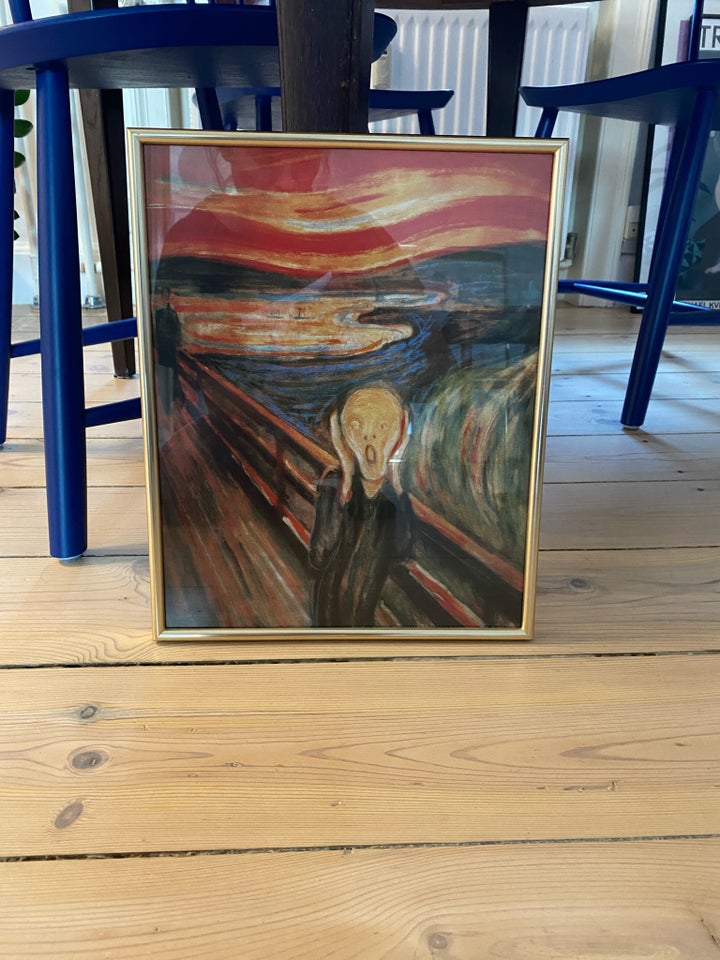 Plakat og ramme Edvard Munch