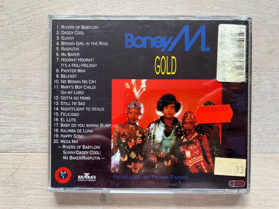 Boney M: Gold, pop