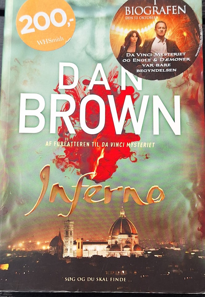 Inferno Dan Brown genre: roman