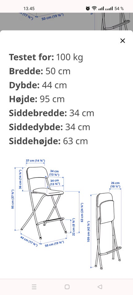 Barstol IKEA