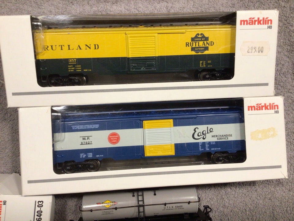 Modeltog, Märklin USA gods og