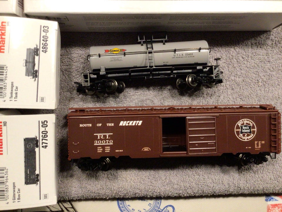 Modeltog, Märklin USA gods og