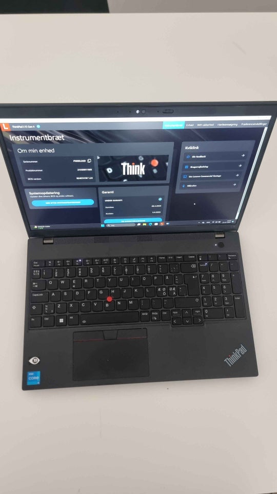 Lenovo Thinkpad L15 Gen 4 Intel