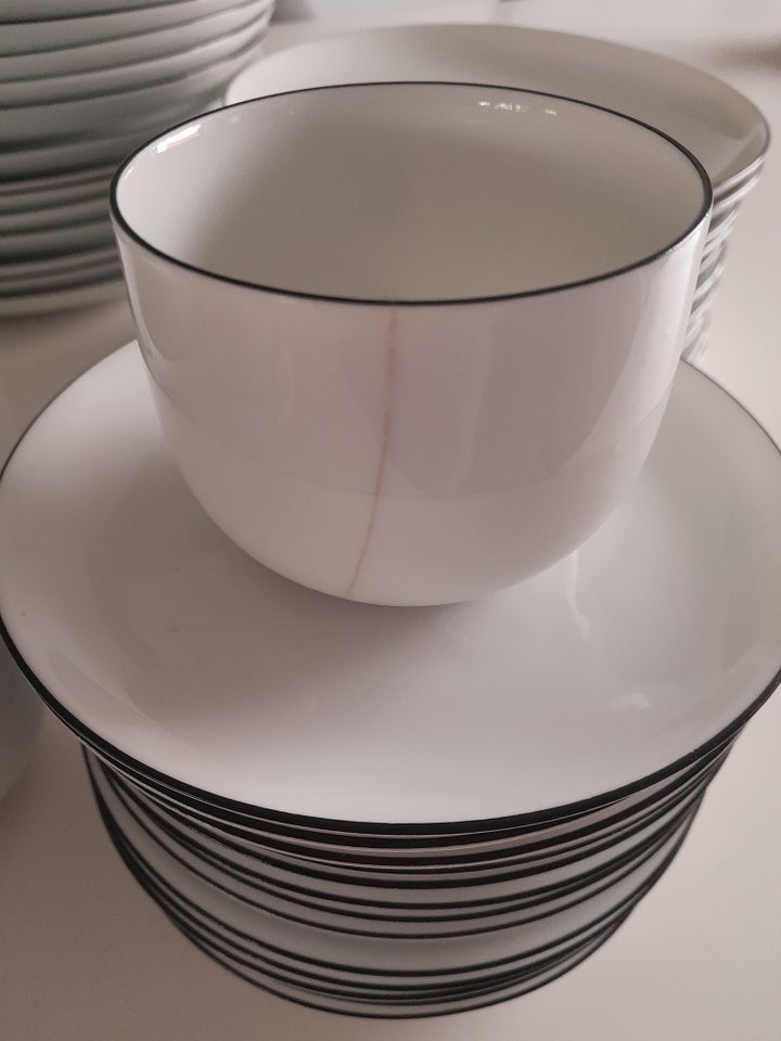 Porcelæn Tallerkener kopper