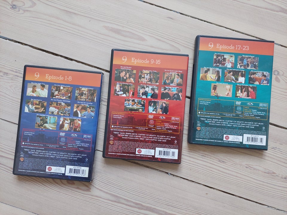 Friends sæson 9, DVD, TV-serier